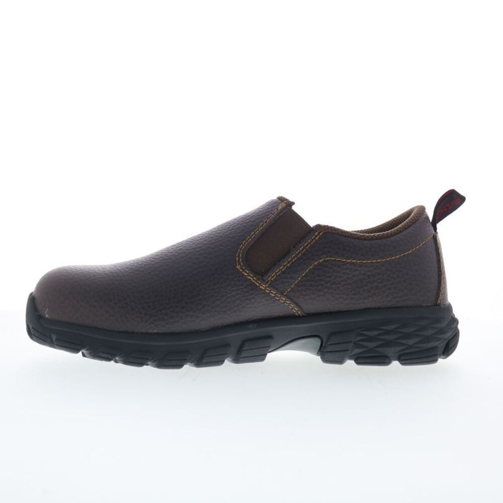 Avenger Mens Flight Slip-On AT Brown Shoes (NWT) - Picture 5 of 7